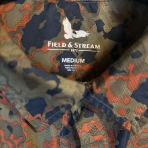 Field & Stream Camouflage Button Down Shirt